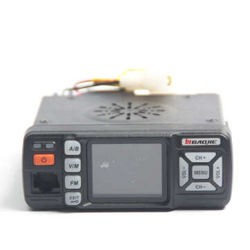 BAOJIE Dual Band Car Mobile Radio BJ-318 VHF 136-174Mhz UHF 400-490MHz 256CH 25W Two Way Radio FM Tr