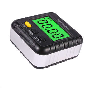 Mini Magnetic Digital Inclinometer Level Woodworking Angle Meter Finder 360 Degree Protractor Base E
