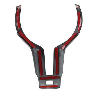 Carbon Fiber Steering Wheel Trim For BMW F20 F22 F21 F30 F32 F33 F36 F06 F12 F13 X5 F15 X6 F16 M-Spo