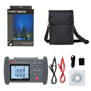 FR3060 Handheld DC Low Resistance Tester 1u Micro-ohm Meter Milliohm Meter with USB Data Upload Fu