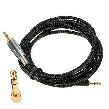 Bakeey Headphones Cable 3.5mm to 6.35mm Oxygen-Free Copper Audio Cable 2.5mm Plug ... (LENGTH: 1.8M)