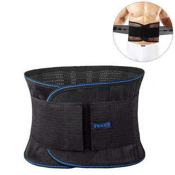 KALOAD Fitness Protection Belt Waist Support Belt Lumbar Back Posture Corrector Stres... (SIZE.: XL)