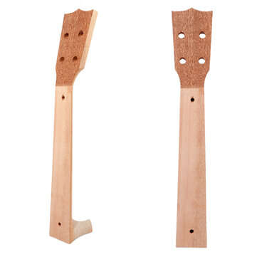 NAOMI DIY Ukulele 26 Inch Ukelele Hawaii Guitar DIY Kit Sapele Wood Body Rosewood Fingerboard W/ Peg