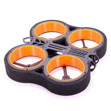 AlfaRC F2 Cineboy 146mm 3 Inch Cinewhoop Whoop UAV Frame Kit compatible DJI FPV Air Unit 20x20mm 30.
