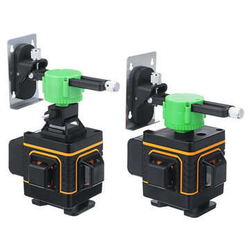 16/12 Line 3D Green Light Laser Level Self Leveling 360 Rotary Measur... (PLUG: EUPLUG | TYPE: 16)
