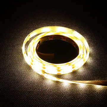 0.5M USB Powered Waterproof LED Strip Light With Touch Dimmer Switch for Outd... (COLOR.: WARMWHITE)