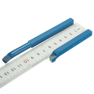 11pcs 8mm Carbide Tipped External Turning Tool Set Lathe Cutting Tool Set for Mini Lathe
