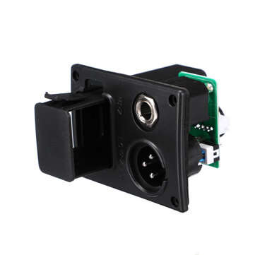 Folk Music Electric Box Pickup Classical Guitar Electric Box Pickup with Microphone Playing Board
