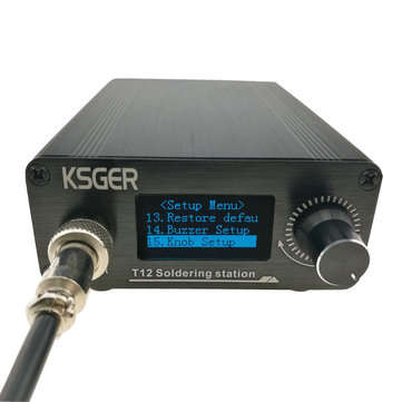 KSGER V2.01 T12 Temperature Digital Controller Soldering Station Electric Soldering Iron Tips 9501 A