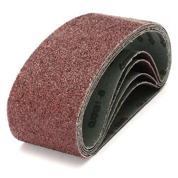 5pcs 533x75mm 40 Grit Grinding Sanding Belt Abrasive Tool