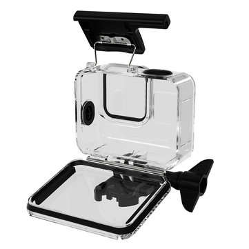 ShelngKa FLW-320 60m Waterproof Housing Protective Case For GoPro Hero 8 Black FPV Action Camera