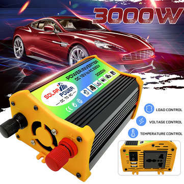 600W DC12V To AC 220V Power Inverter Boat Car Converter USB Inverter Solar Inverter Modified Sine Wa