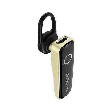 Borofone BC24 Wireless bluetooth Earphone Single Business Earbuds Handsfree Mono ... (COLOR.: BLACK)