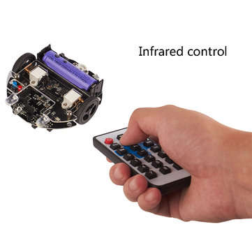 Kittenbot miniLFR DIY Smart RC Robot Car Scratch Program Tracking Obstacle Avoidance Robot Car Compa