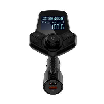 Car MP3 Player bluetooth 4.1 LCD Screen Display With QC3.0 Charger FM Hands-free AUX TF Card U Disk