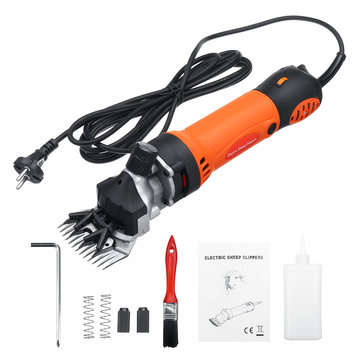 1000W 220V Electric Sheep Shearing Machine Clipper Shears Cutter Wool Scissors... (PLUG: 220VEUPLUG)