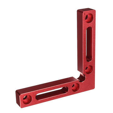 Drillpro Upgrade Aluminium Alloy 90 Degree 120x120mm Precision Clamping Square Woodworking L-Shaped