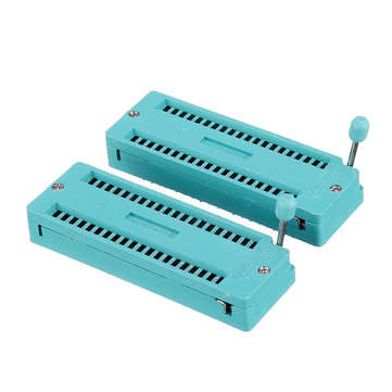 2pcs IC Lock Seat Zif Socket Test Universal zif Sockets 40Pin