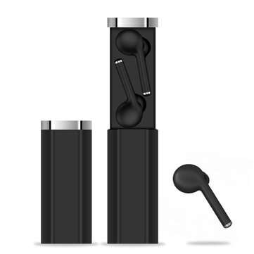 Bakeey TW50 TWS Wireless bluetooth 5.0 Earphone HiFi Stereo Smart Touch Bilateral... (COLOR.: BLACK)