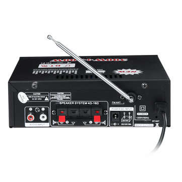 BT-198A 300W+300W Power Car Amplifier HIFI Digital Audio bluetooth AMP FM Radio For Car/Home/Theate