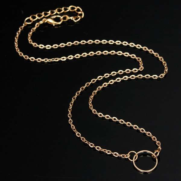 Circle Pendant Necklace