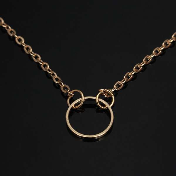 Circle Pendant Necklace