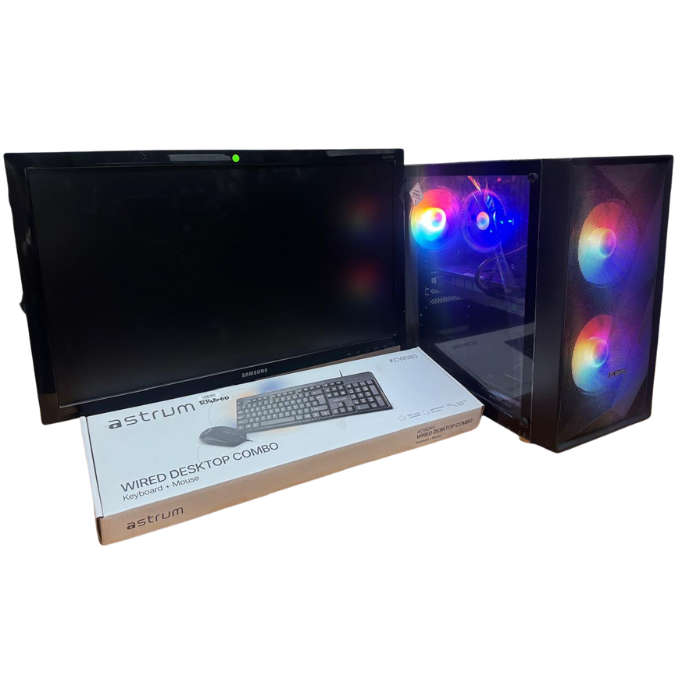 Entry Level Gamer Grinder 2A Gaming PC | Intel Core i7-6700 @ 3.4GHz | Gigabyte H110M-S2PH Mot...