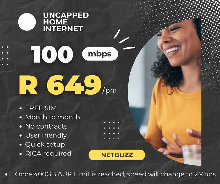 Effortless Home Wi-Fi uncapped MTN fixed LTE sim