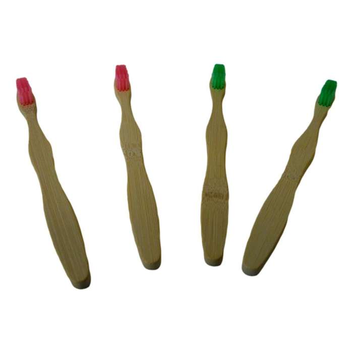 Bamboo Toothbrush Set