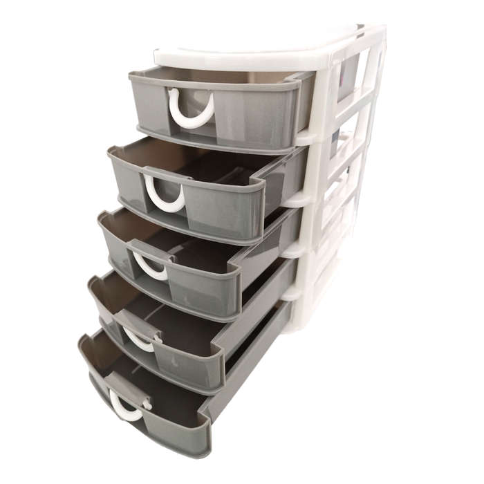 "Mini" Desk Top Organizer Storage Drawers 14.5 x 16.5 x 26 cm