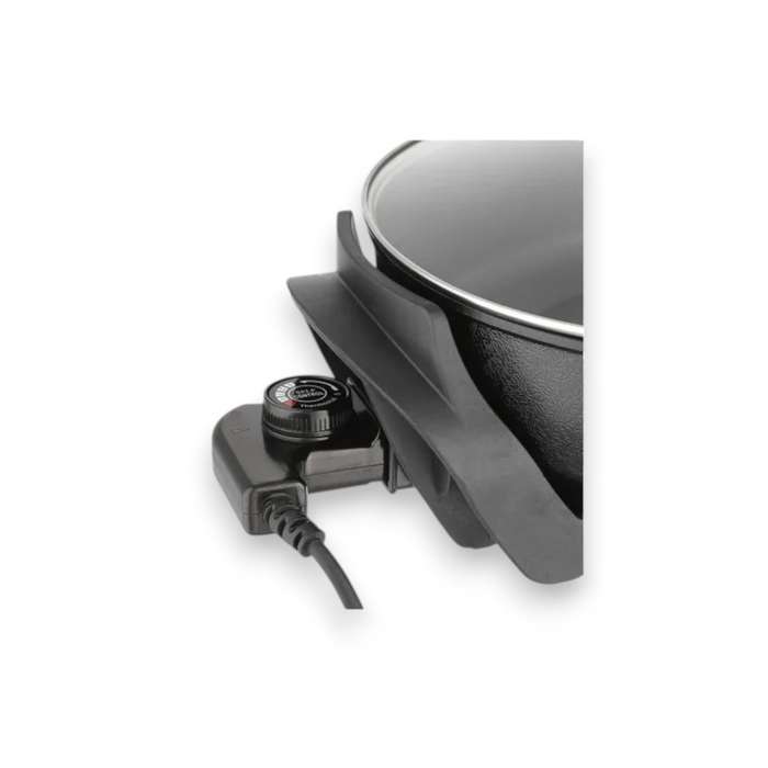 Round Electric Frying Pan - Premium Aluminium Alloy Pot