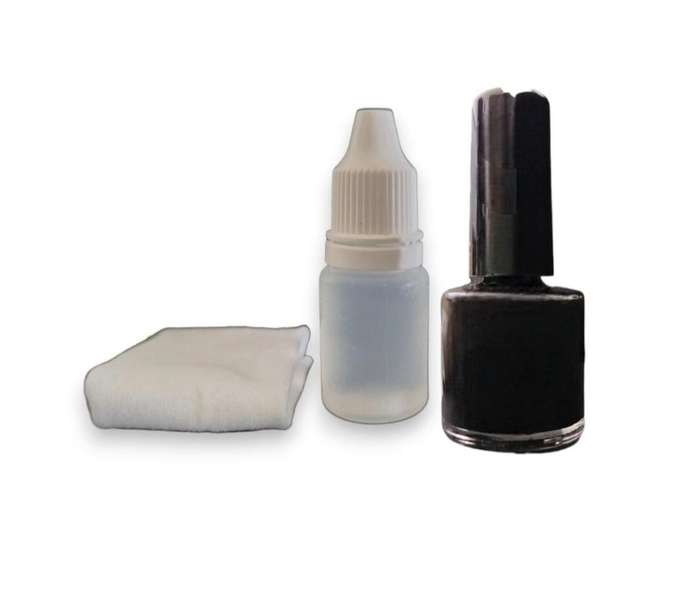 Jru Vehicle Touch Up Paint Repair Kit - Flat Black