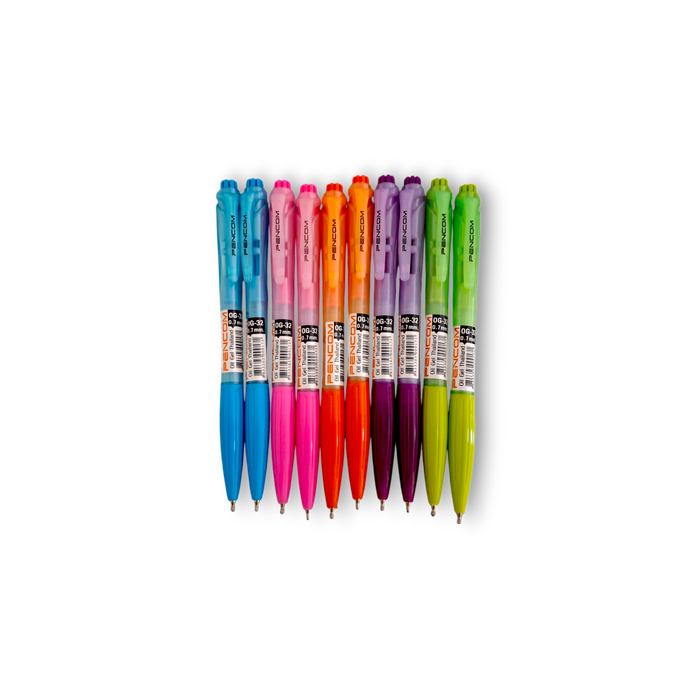 Click Pens 50pk Blue Ink