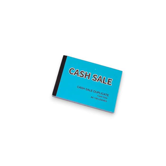 Small Cash Sale Book with Carbon Sheet