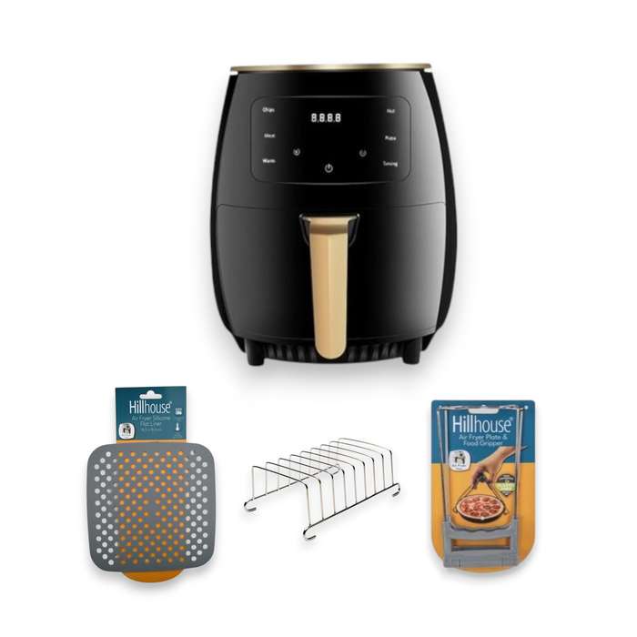 6L Digital Air Fryer with Accessory Pack
