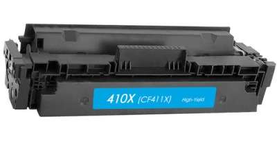 Compatible HP 410X (CF411X) Cyan Toner Cartridge