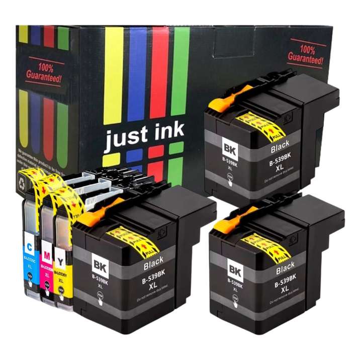 Compatible  LC539XL/LC535XL Multipack + 2 x Black