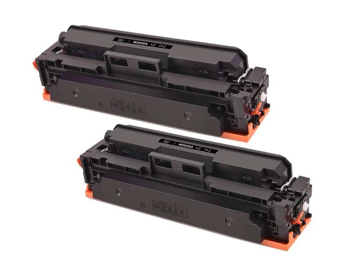 Compatible HP 415A (W2030A) Black Toner Cartridges x 2