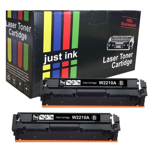 Compatible HP 207A (W2210A) Black Toner Cartridges x 2