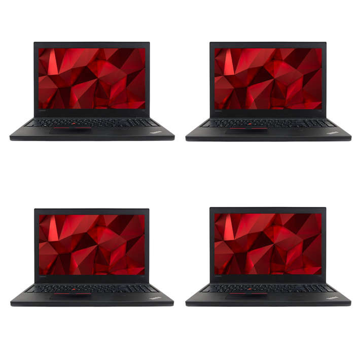 4x Lenovo ThinkPad T560 i5 6th Gen 15.6" Laptops Bundle Deal