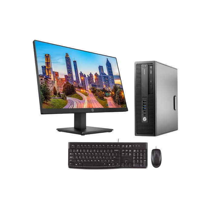 5x HP EliteDesk 705 G2 A10-8750B SFF's | HP P224 22" Monitors | Wired K&M Combos