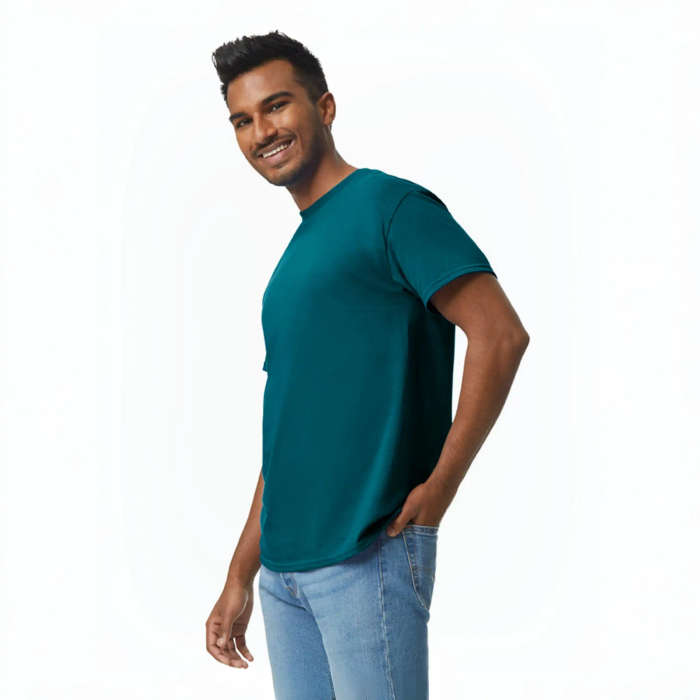 Aqua Crew Neck T-shirt