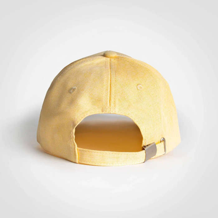 Lemon Linen Cap