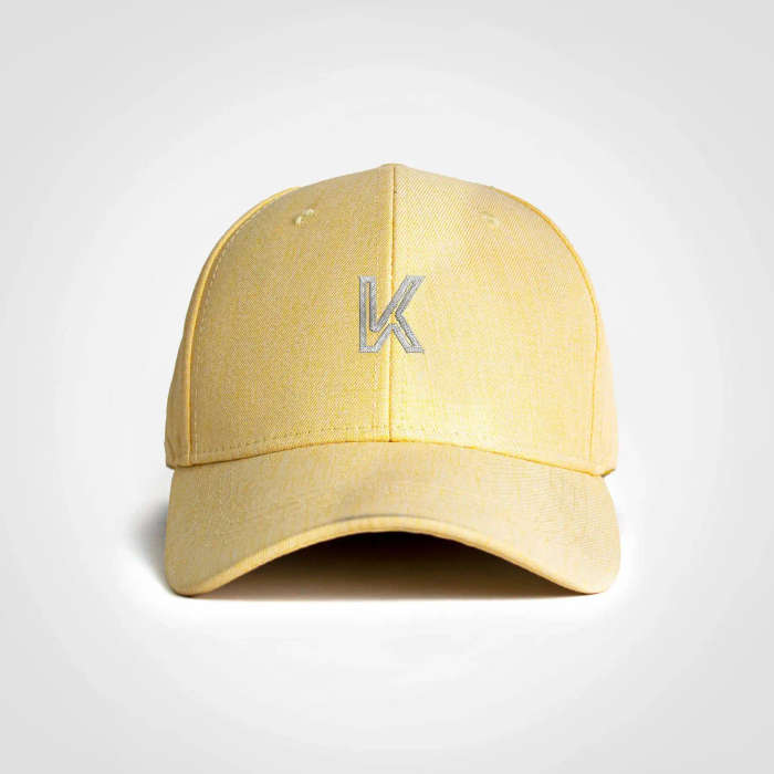 Lemon Linen Cap