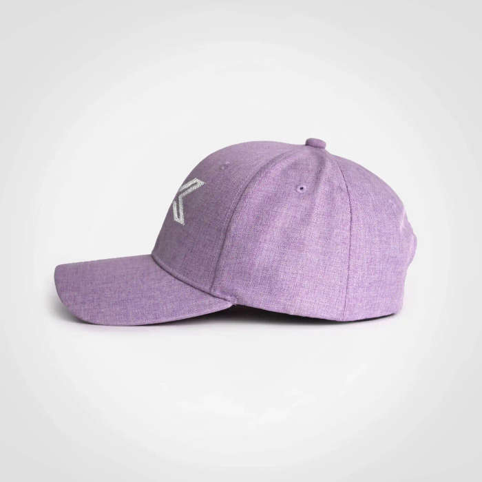 Lilac Linen Cap