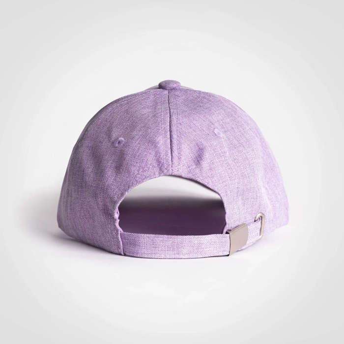 Lilac Linen Cap