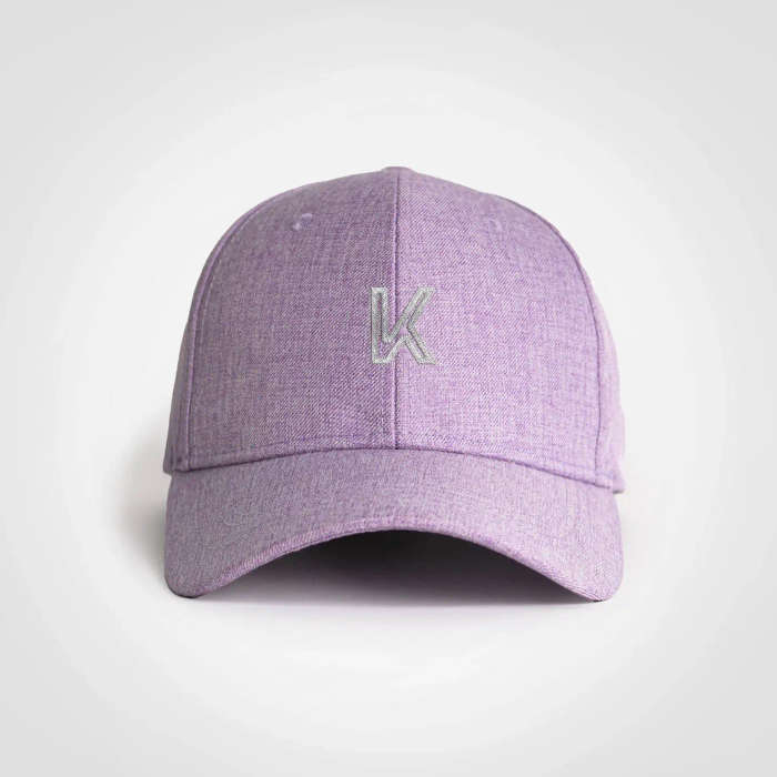 Lilac Linen Cap