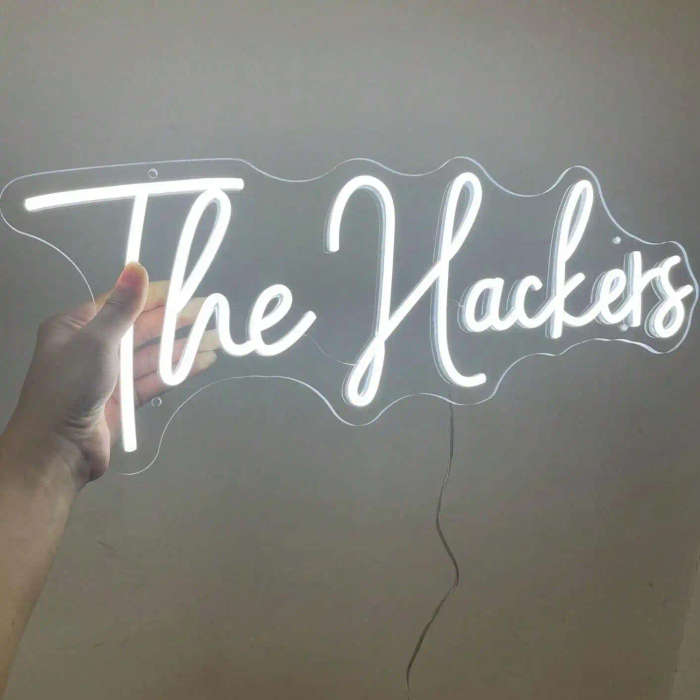 Neon Sign Custom Surname