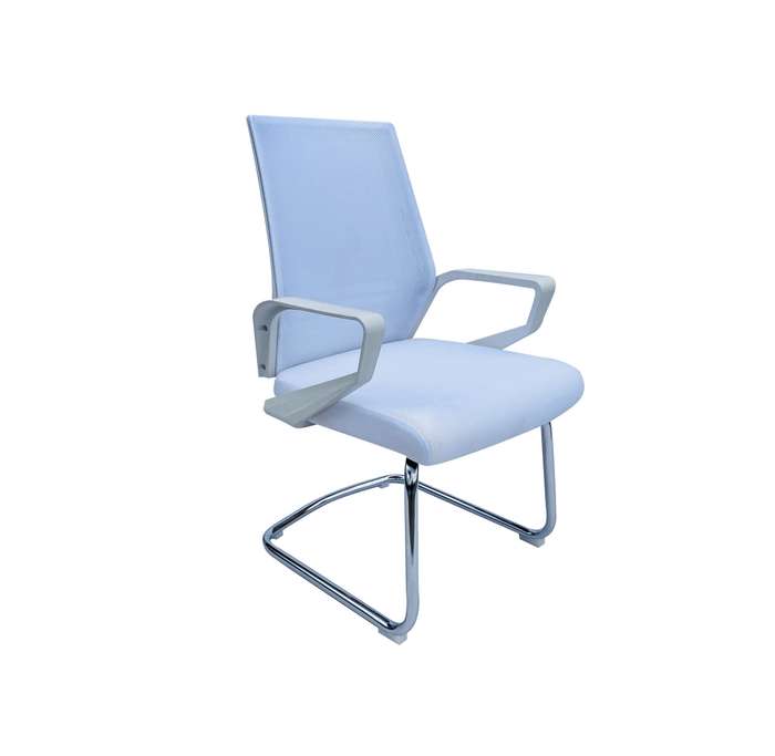 KC FURN-Eva White Visitors Chair