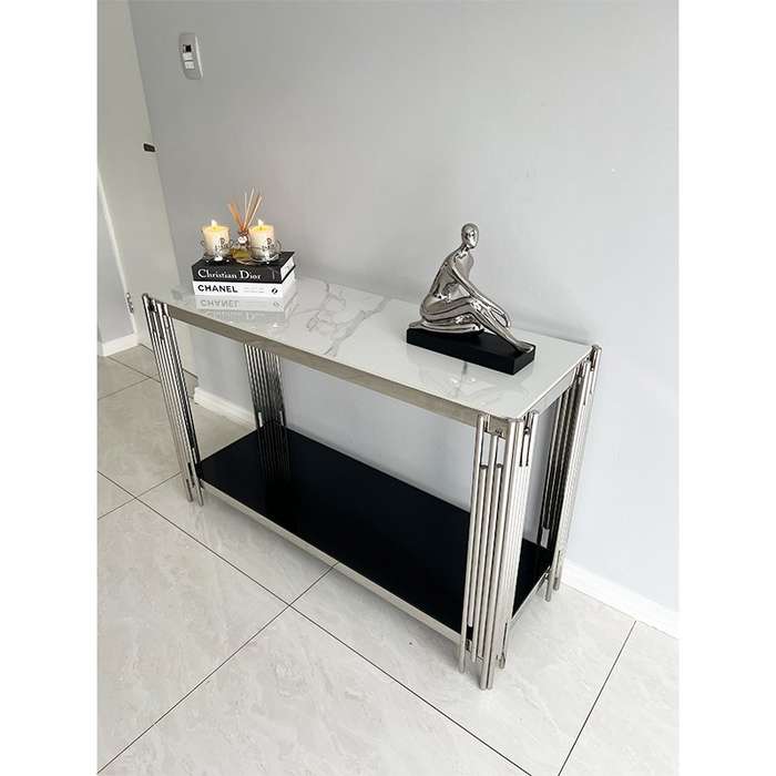 KC FURN-Lucia Marble Top Server
